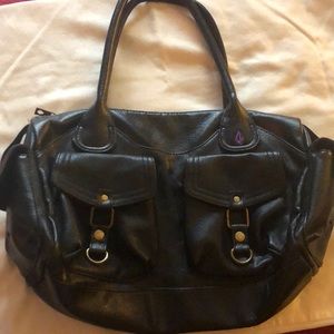 Volcom black purse